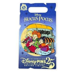 Disney Parks Halloween Hocus Pocus BOOtique Slider Pin Sanderson Sisters LR 2025